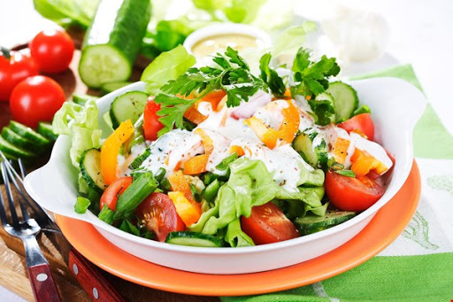Ăn salad giúp giảm cân hiệu quả